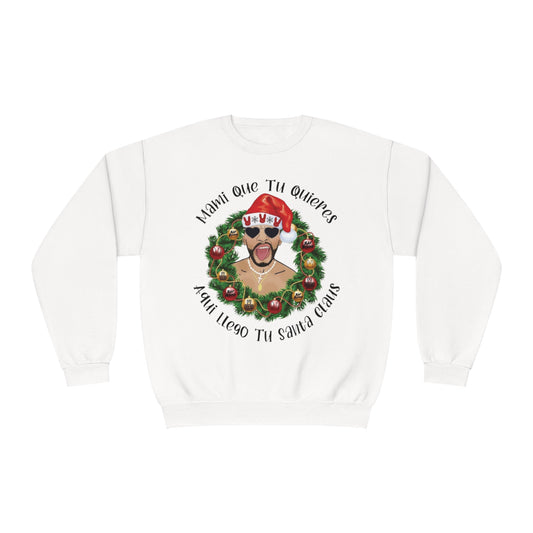 Bad Bunny Christmas Crewneck Sweatshirt