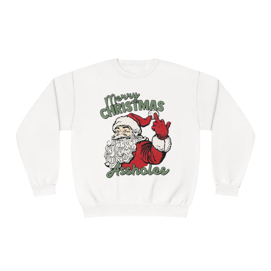 Merry Christmas Funny Crewneck Sweatshirt