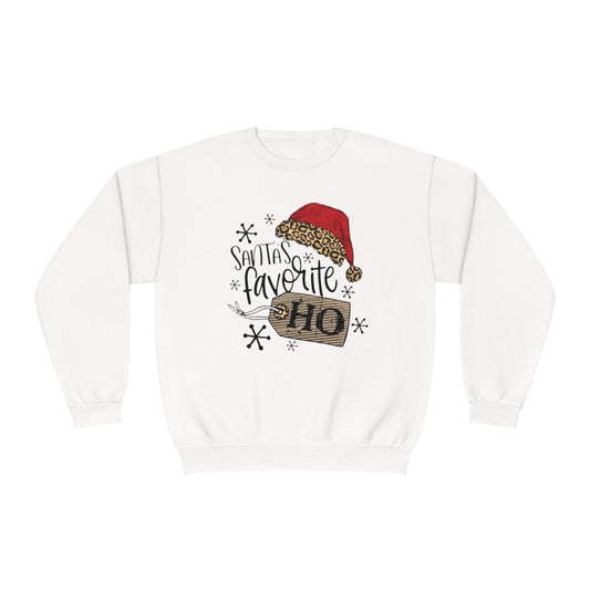 Santa's Fave Crewneck Sweatshirt