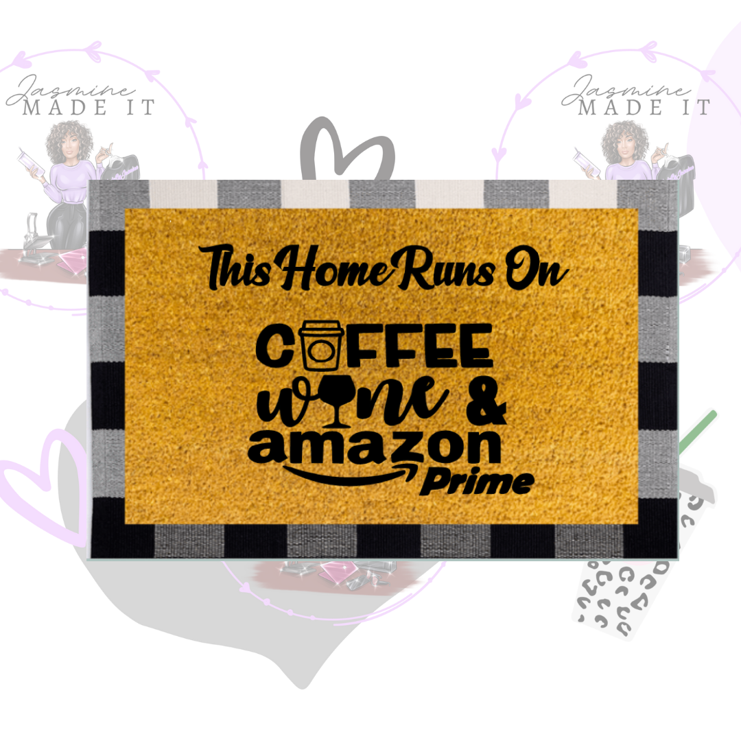 This Home Runs On Coffee, Wine, & Amazon Prime