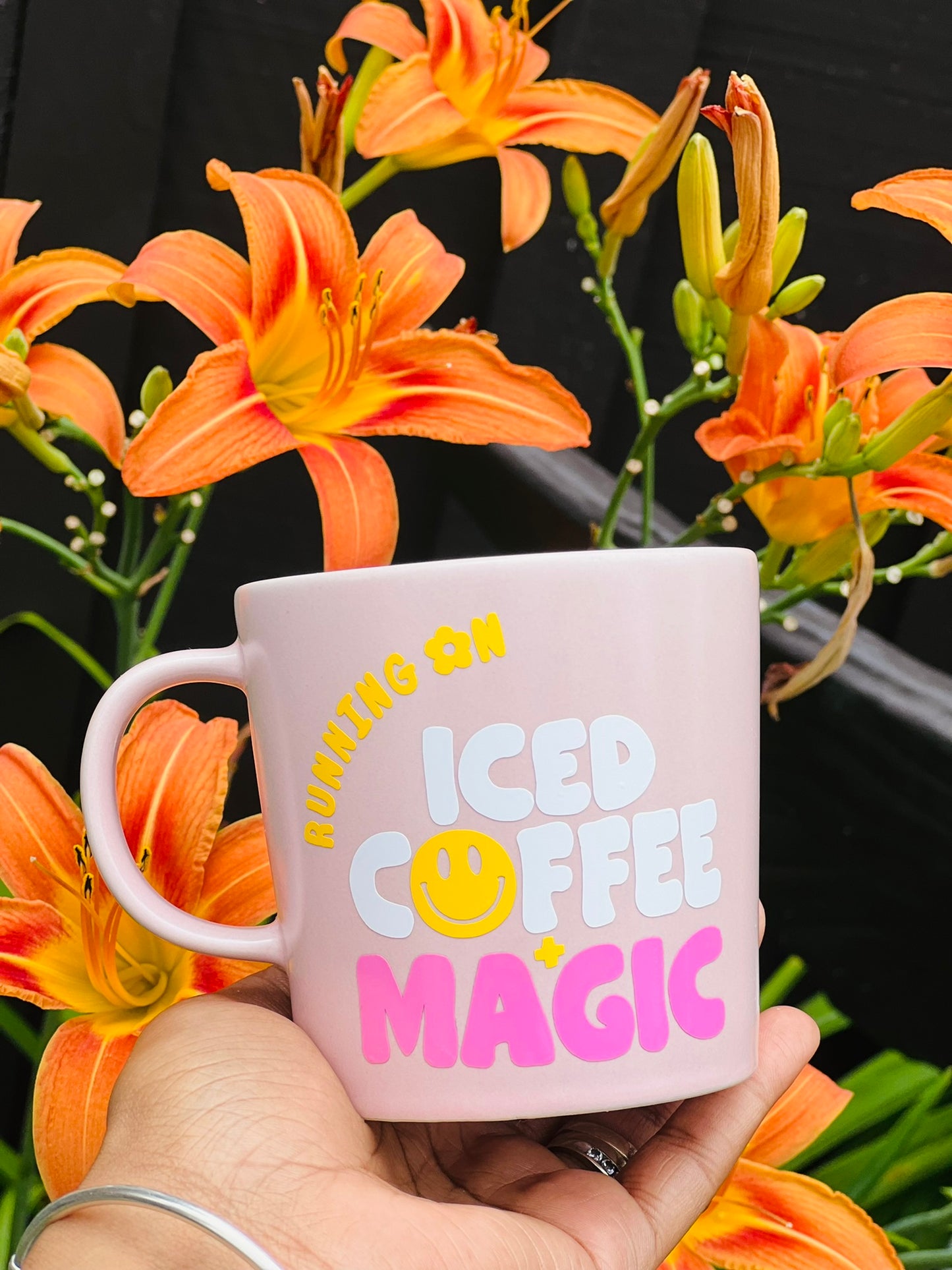 Running on Iced Coffee + Magic Mug